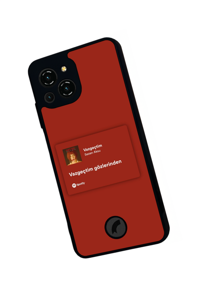 Reeder S23 Pro Max Uyumlu Sarki Sozleri Tasarımlı Glossy Premium Kılıf