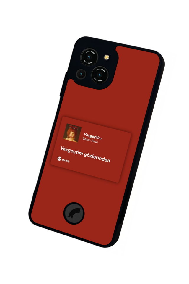 Reeder S23 Pro Max Uyumlu Sarki Sozleri Tasarımlı Glossy Premium Kılıf