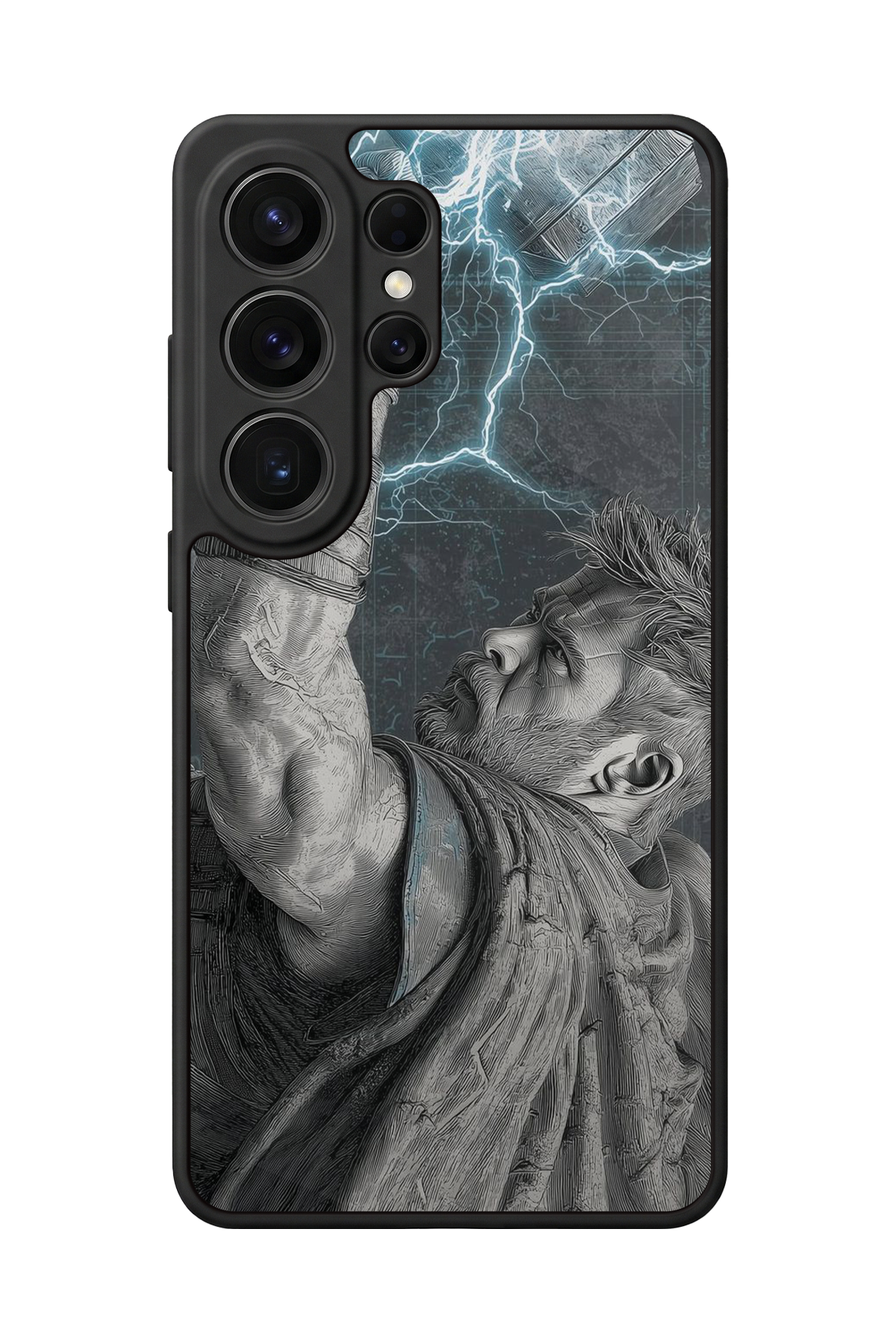 Samsung Galaxy S26 Ultra Uyumlu Thor Tasarımlı Glossy Premium Kılıf