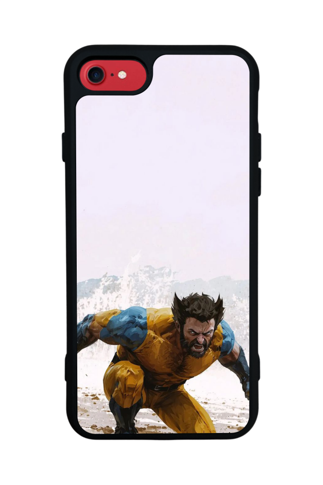 iPhone 8 Uyumlu Wolverine Tasarımlı Glossy Premium Kılıf