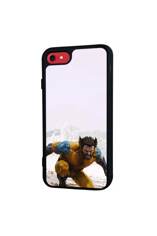 iPhone 8 Uyumlu Wolverine Tasarımlı Glossy Premium Kılıf