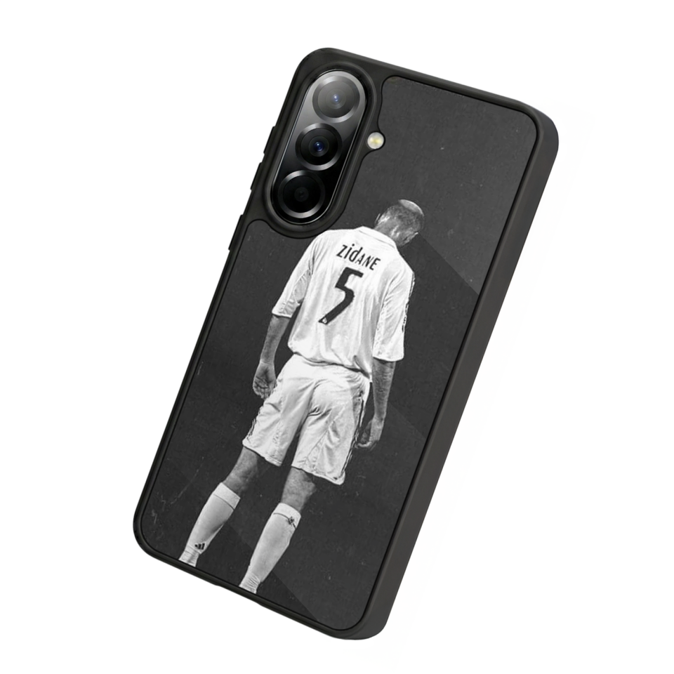 Samsung Galaxy A57 Uyumlu Zidane Tasarımlı Glossy Premium Kılıf