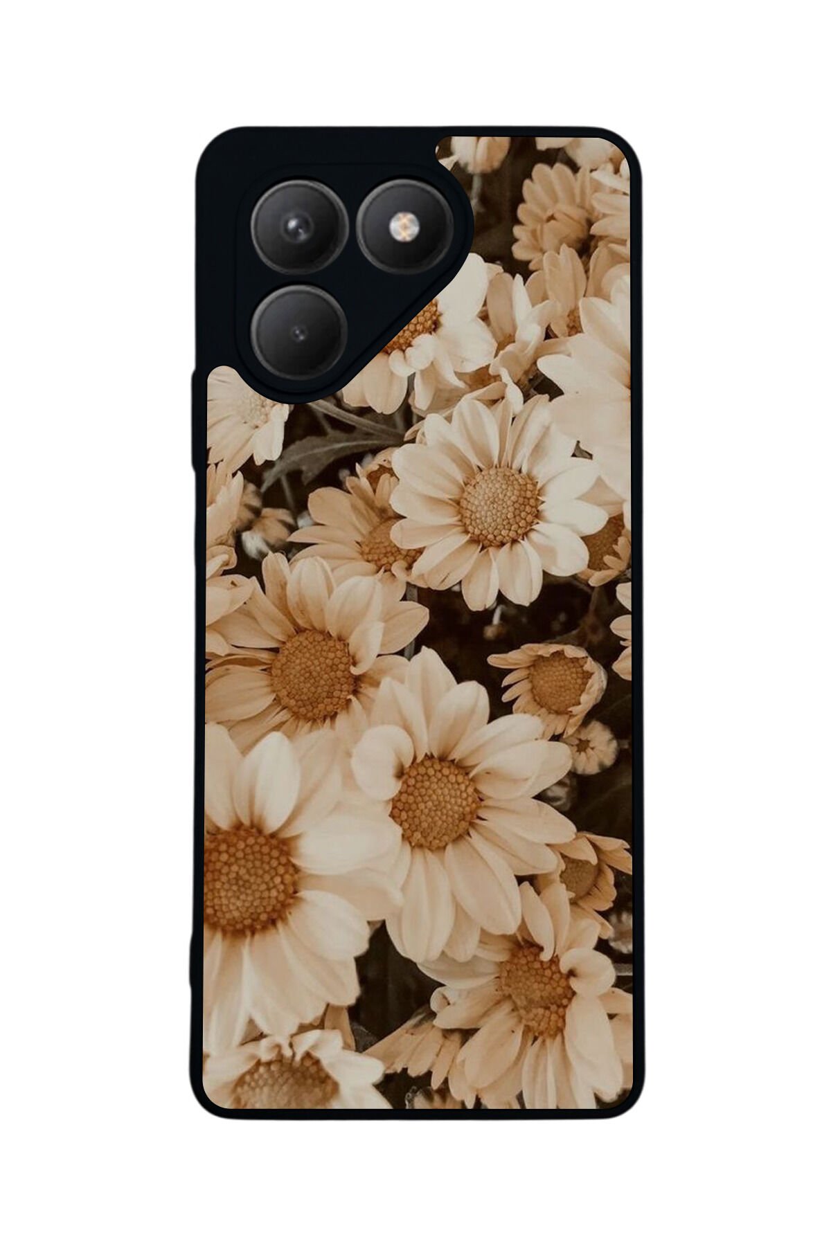 Tecno Pova 7 Mat Uyumlu Siyah Kılıf – Yumuşak Silikon, Koruyucu, Şok Emici Kapak