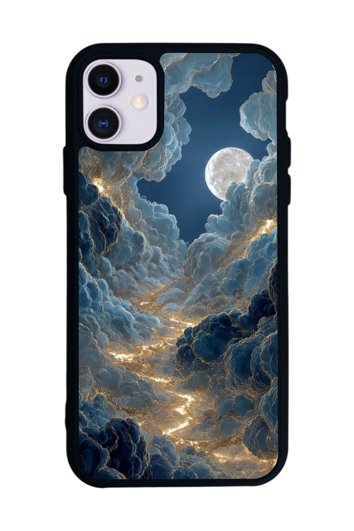 iPhone 11 Uyumlu Ay Tasarımlı Glossy Premium Kılıf