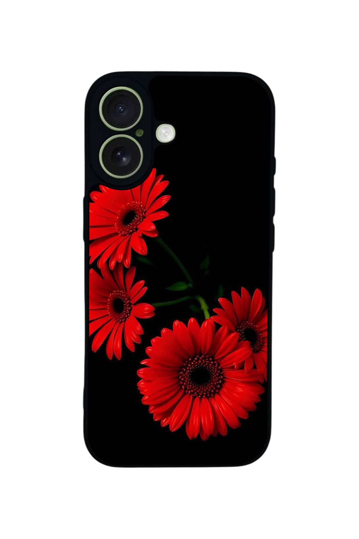 iPhone 17 Uyumlu Cicek Tasarımlı Glossy Premium Kılıf