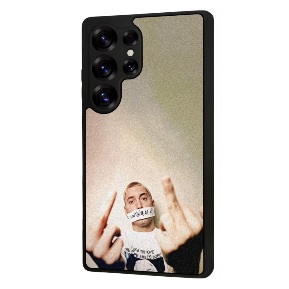 Samsung Galaxy S25 Ultra Uyumlu Eminem Tasarımlı Glossy Premium Kılıf