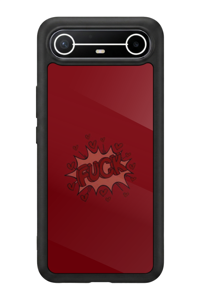Tecno Spark Slim 5G Uyumlu Kalp Love Tasarımlı Glossy Premium Kılıf