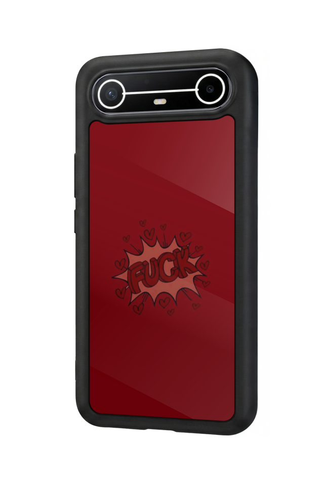 Tecno Spark Slim 5G Uyumlu Kalp Love Tasarımlı Glossy Premium Kılıf