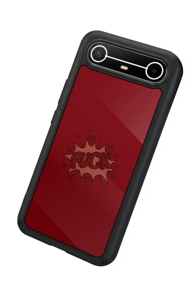 Tecno Spark Slim 5G Uyumlu Kalp Love Tasarımlı Glossy Premium Kılıf