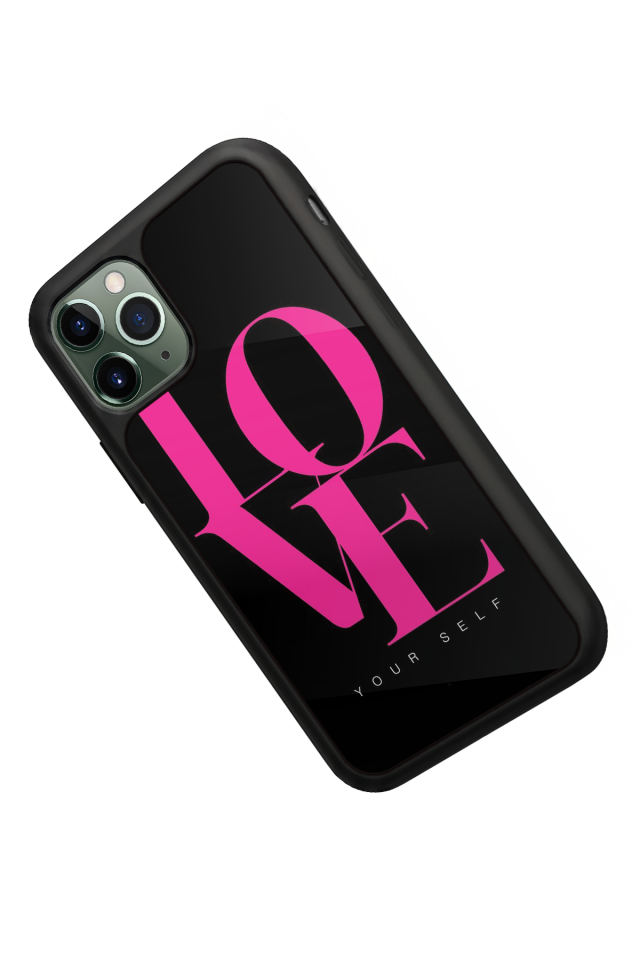 iPhone 11 Pro Max Uyumlu Love Tasarımlı Glossy Premium Kılıf