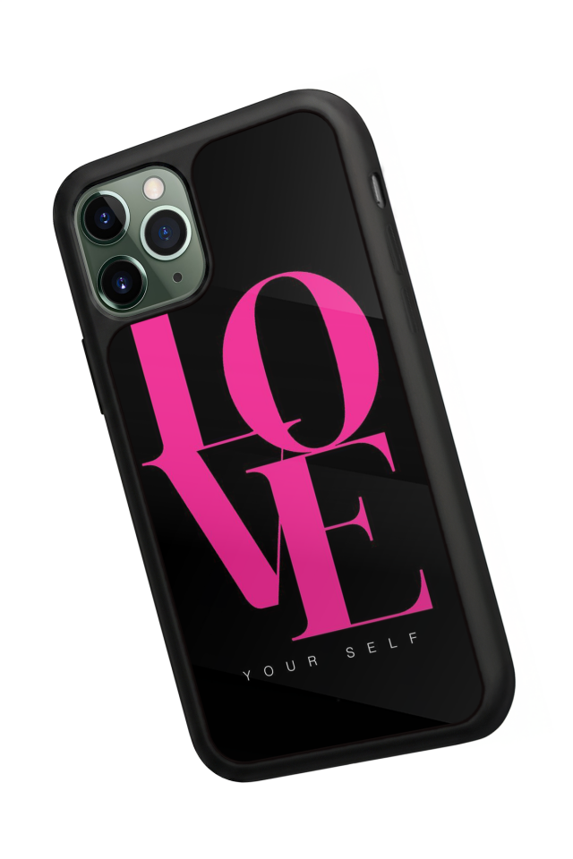 iPhone 11 Pro Max Uyumlu Love Tasarımlı Glossy Premium Kılıf