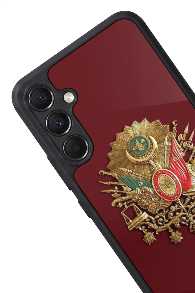 Samsung Galaxy M34 Uyumlu Osmanli Tugrasi Tasarımlı Glossy Premium Kılıf