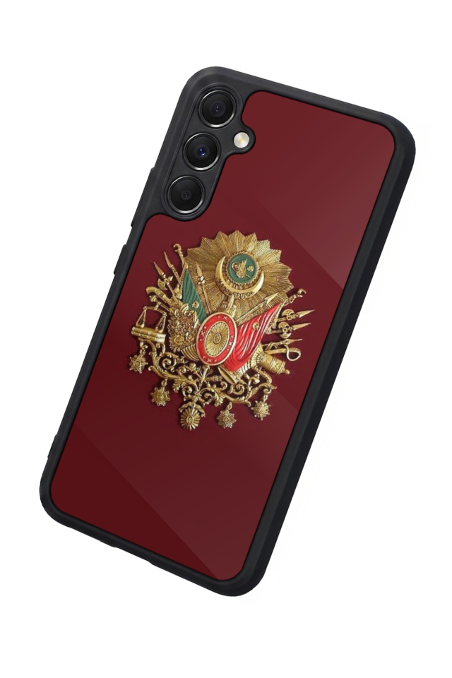 Samsung Galaxy M34 Uyumlu Osmanli Tugrasi Tasarımlı Glossy Premium Kılıf