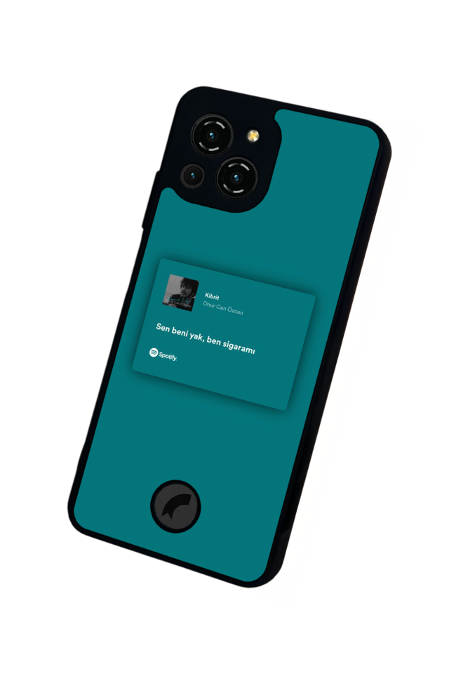 Reeder S23 Pro Max Uyumlu Sarki Sozleri Tasarımlı Glossy Premium Kılıf