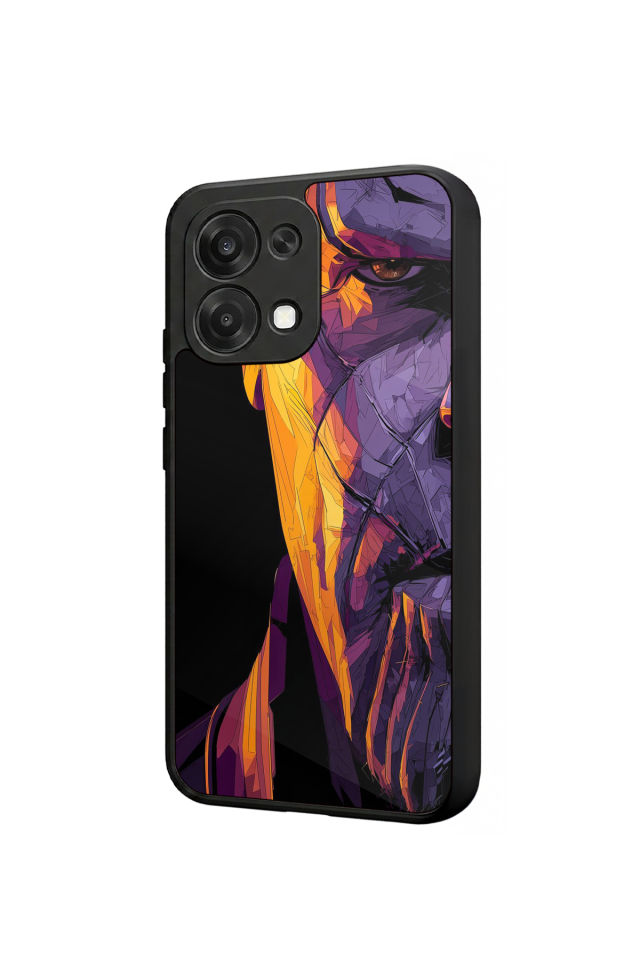 Oppo A6 Pro Uyumlu Thanos Tasarımlı Glossy Premium Kılıf