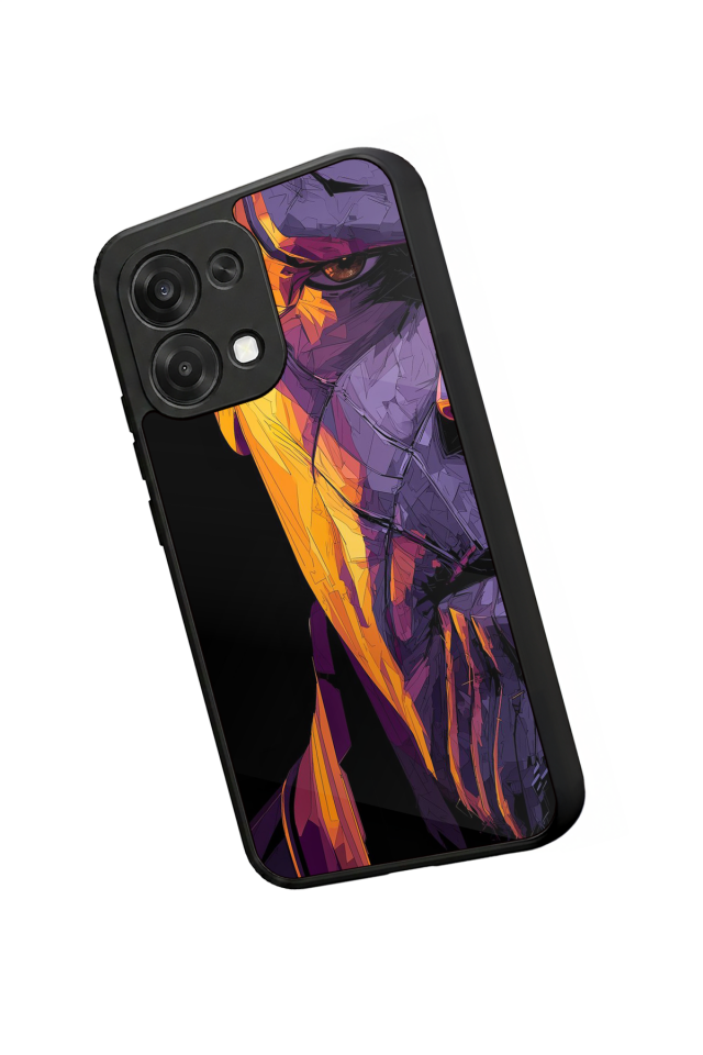 Oppo A6 Pro Uyumlu Thanos Tasarımlı Glossy Premium Kılıf