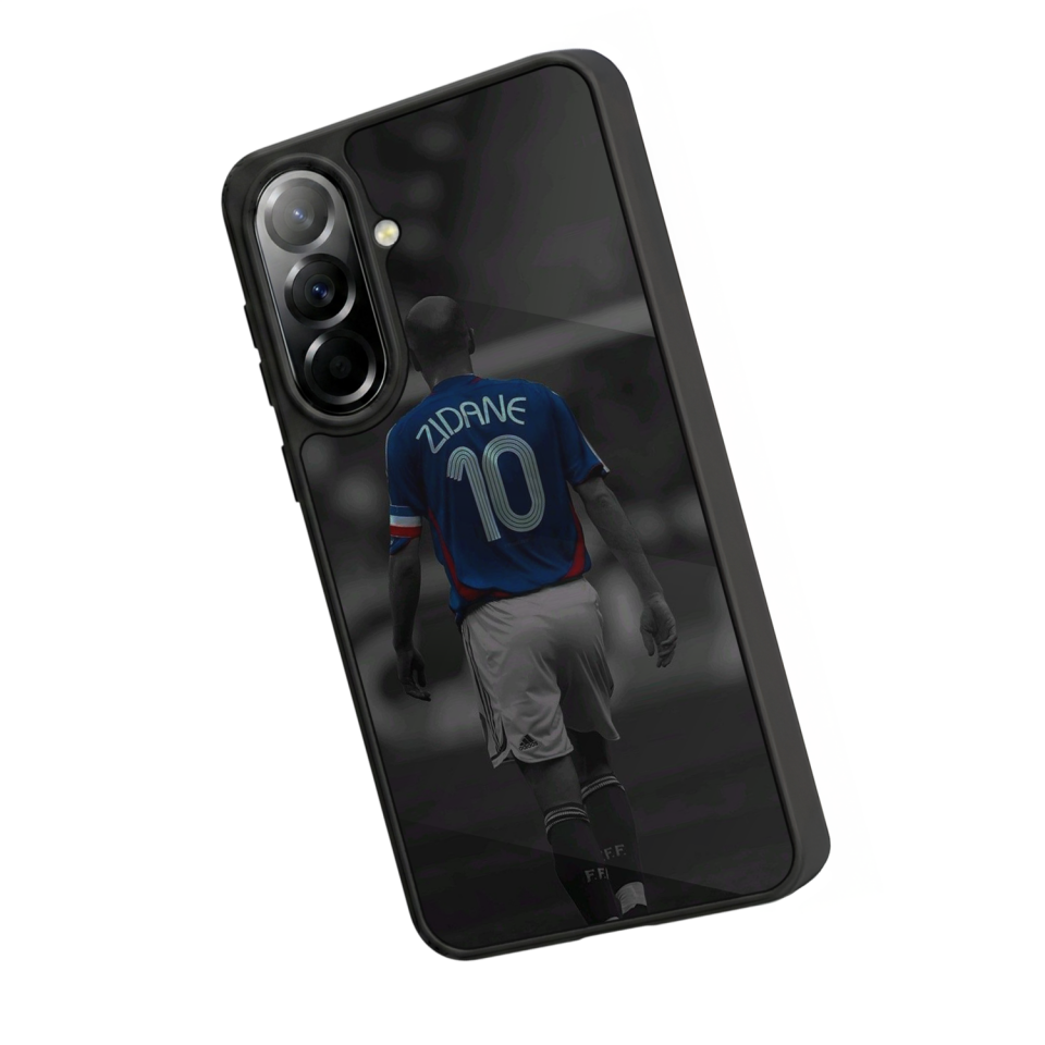 Samsung Galaxy A57 Uyumlu Zidane Tasarımlı Glossy Premium Kılıf