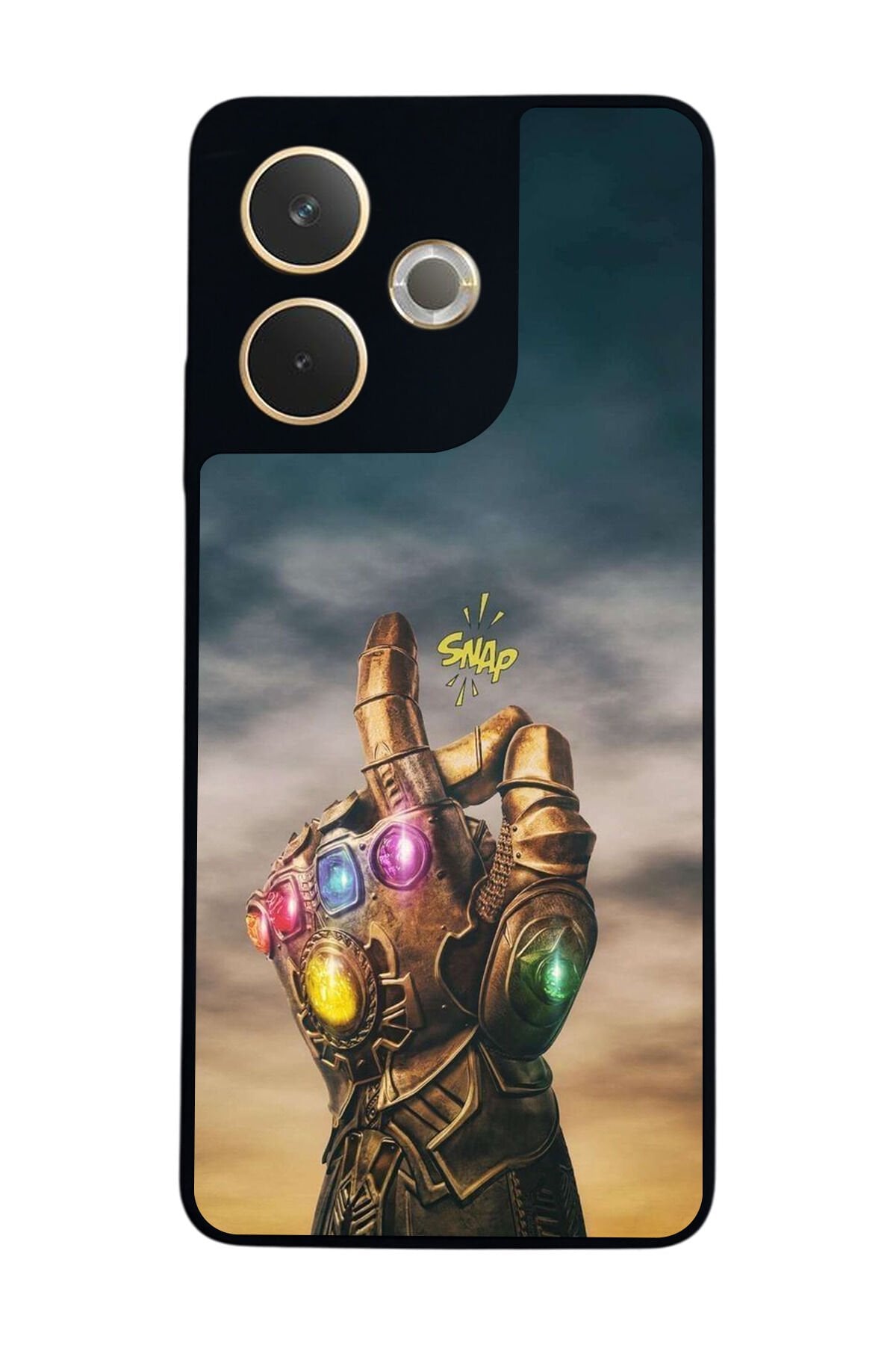 Oppo A5 Pro Uyumlu Thanos Tasarımlı Glossy Premium Kılıf
