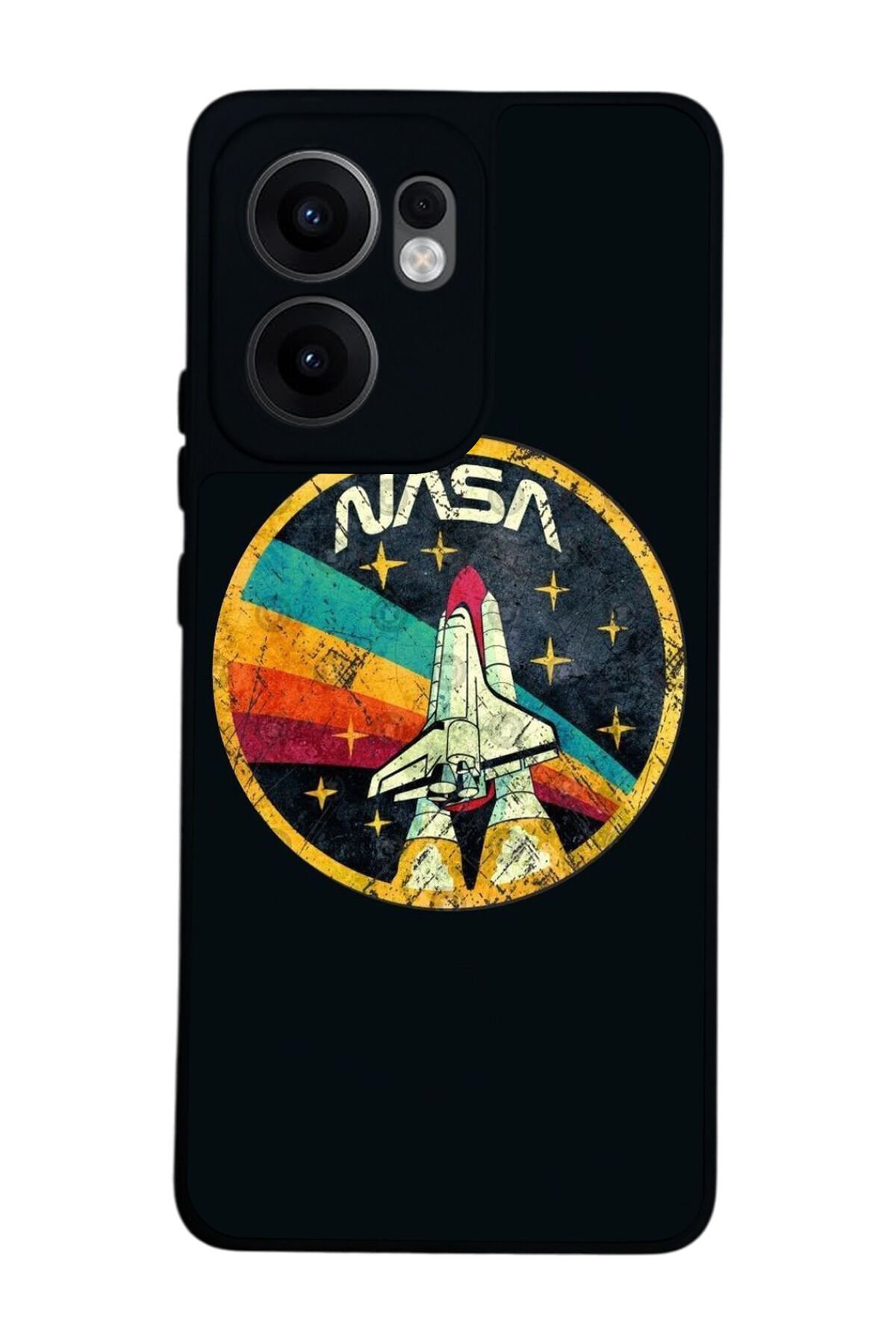 Oppo Reno 13F Uyumlu Nasa Tasarımlı Glossy Premium Kılıf