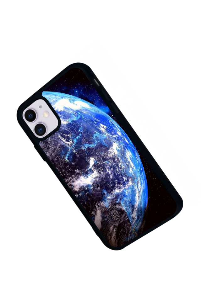 iPhone 11 Uyumlu Ay Tasarımlı Glossy Premium Kılıf