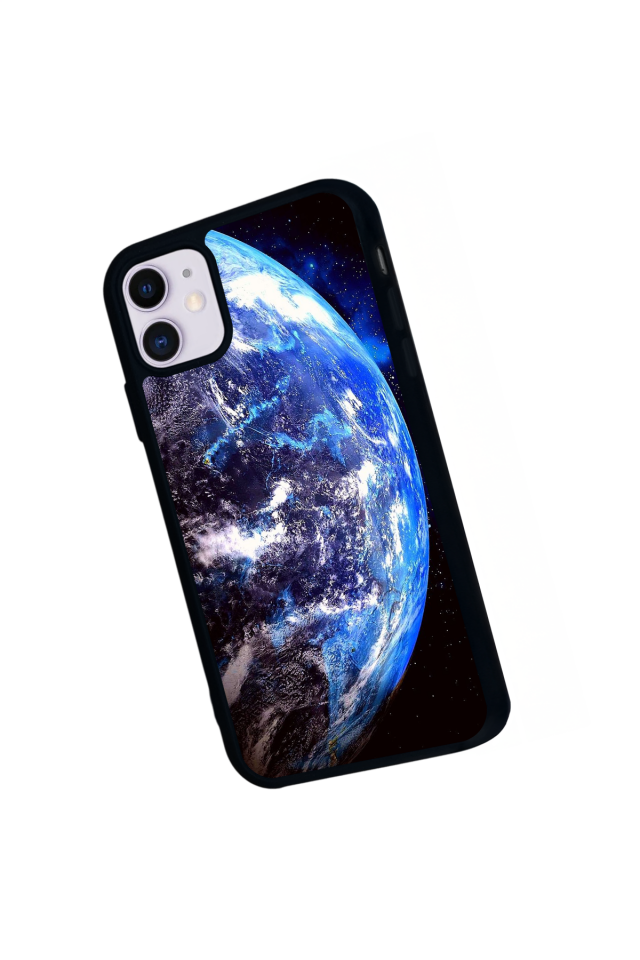 iPhone 11 Uyumlu Ay Tasarımlı Glossy Premium Kılıf