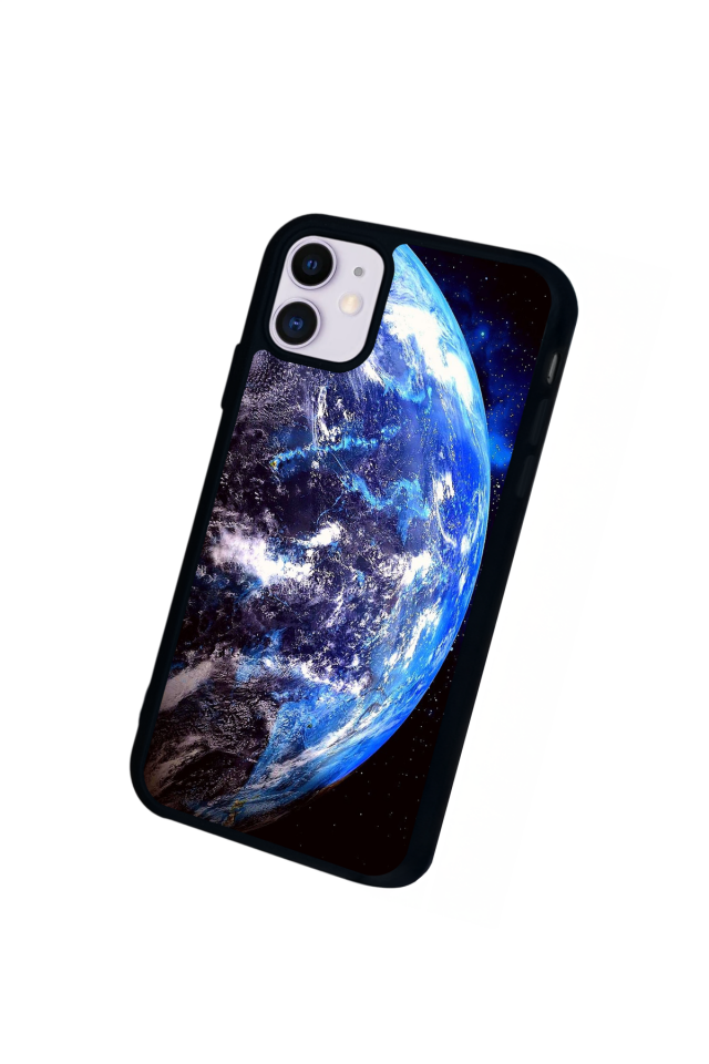 iPhone 11 Uyumlu Ay Tasarımlı Glossy Premium Kılıf