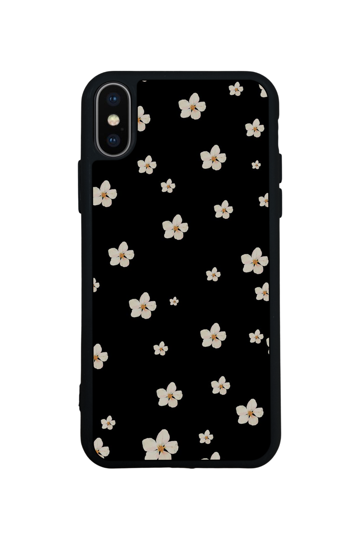 iPhone XS Max Uyumlu Cicek Tasarımlı Glossy Premium Kılıf