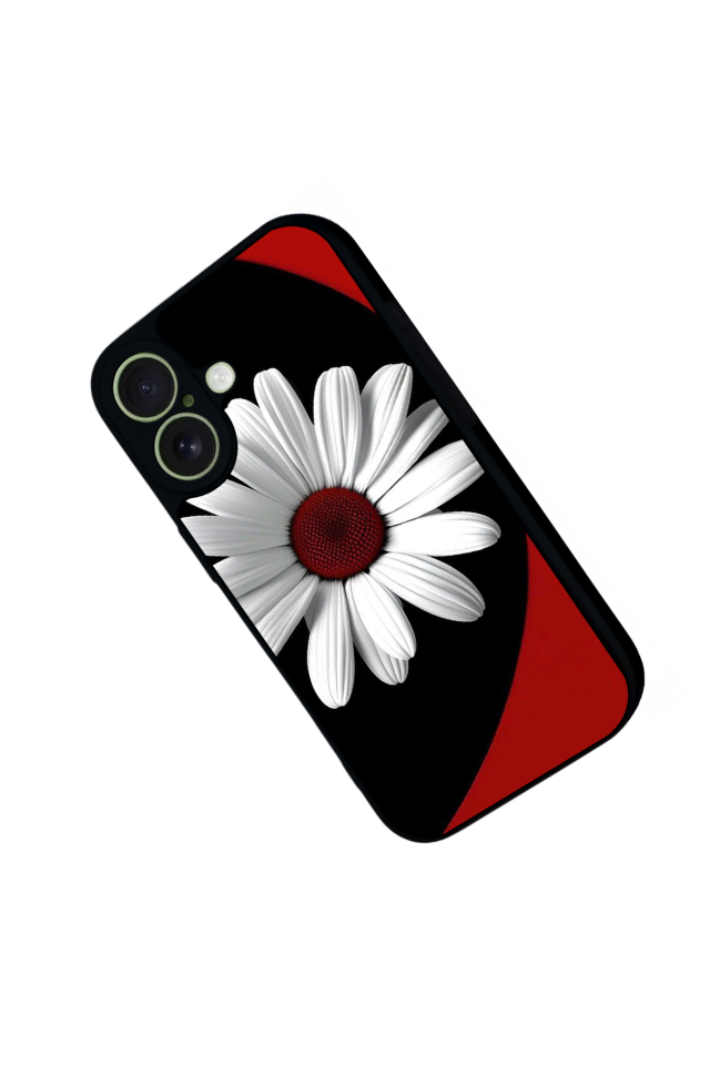 iPhone 17 Uyumlu Cicek Tasarımlı Glossy Premium Kılıf