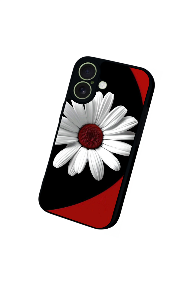 iPhone 17 Uyumlu Cicek Tasarımlı Glossy Premium Kılıf