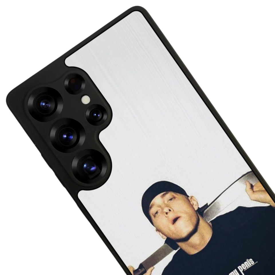 Samsung Galaxy S25 Ultra Uyumlu Eminem Tasarımlı Glossy Premium Kılıf