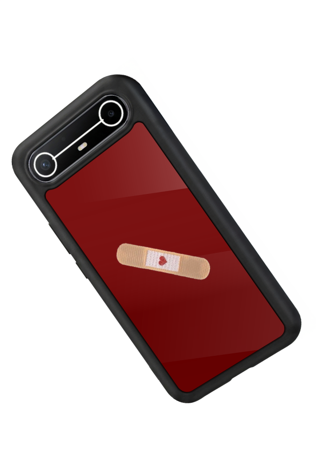 Tecno Spark Slim 5G Uyumlu Kalp Love Tasarımlı Glossy Premium Kılıf