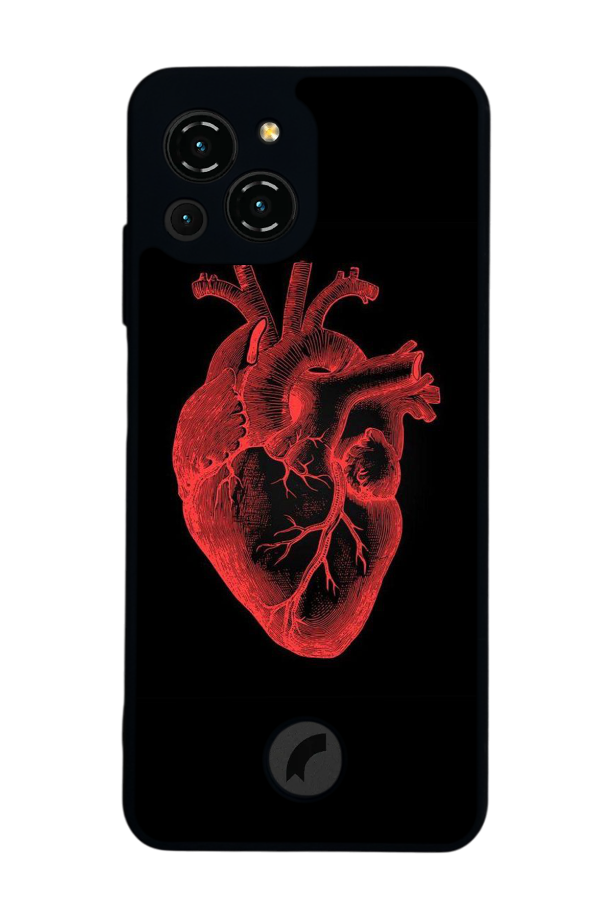 Reeder S23 Pro Max Uyumlu Kalp Love Tasarımlı Glossy Premium Kılıf