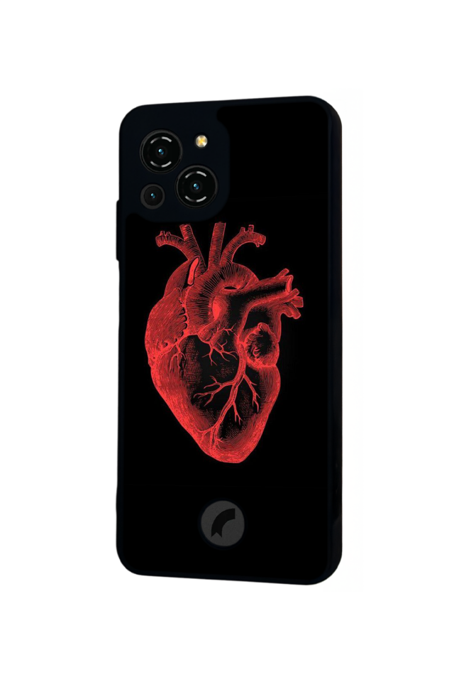 Reeder S23 Pro Max Uyumlu Kalp Love Tasarımlı Glossy Premium Kılıf