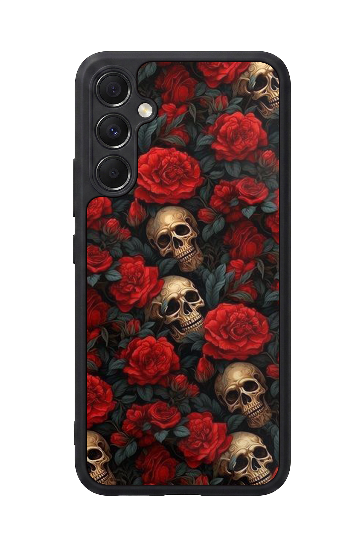Samsung Galaxy M34 Uyumlu KuruKafa Tasarımlı Glossy Premium Kılıf