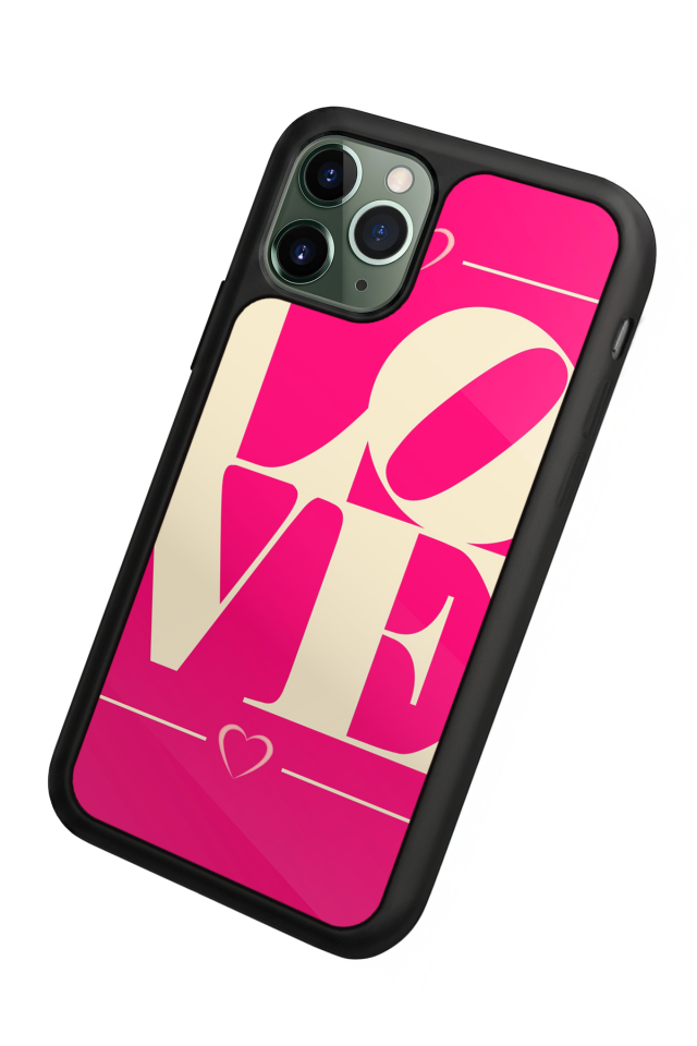iPhone 11 Pro Max Uyumlu Love Tasarımlı Glossy Premium Kılıf