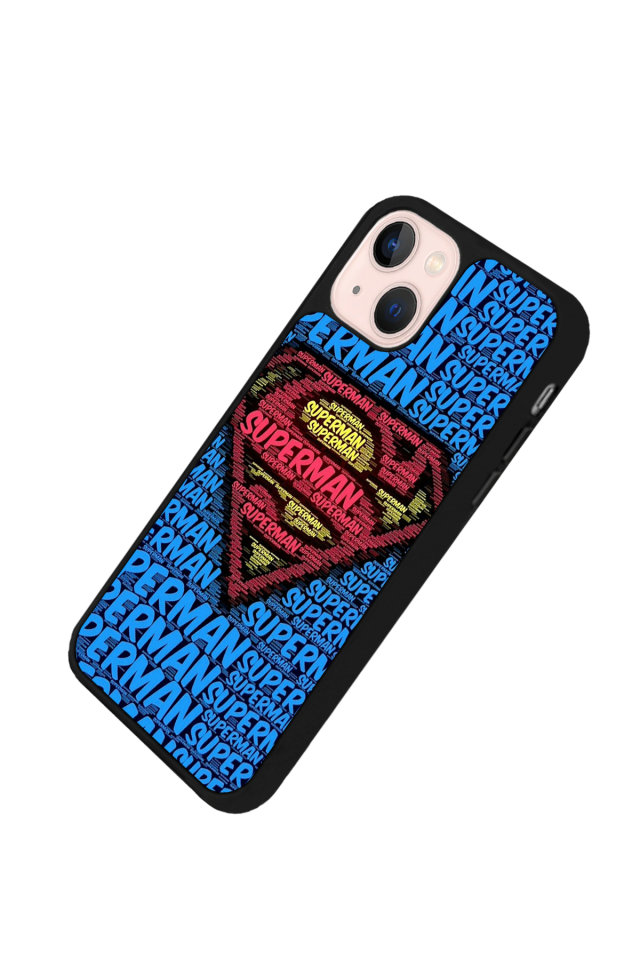 iPhone 14 Plus Uyumlu Superman Tasarımlı Glossy Premium Kılıf