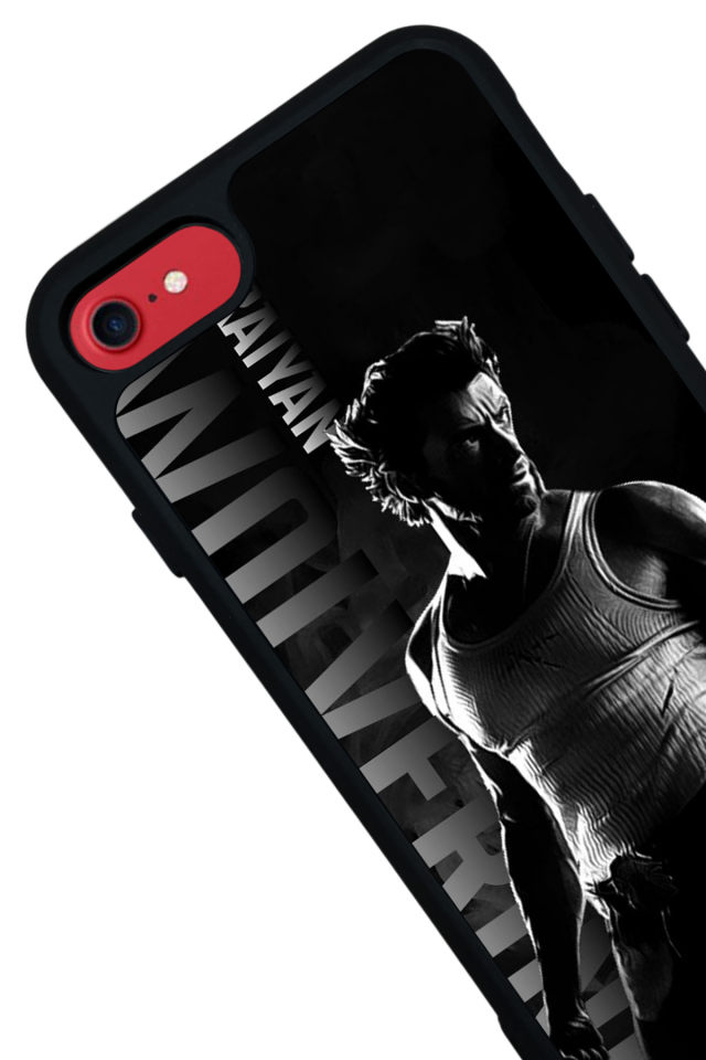 iPhone 8 Uyumlu Wolverine Tasarımlı Glossy Premium Kılıf