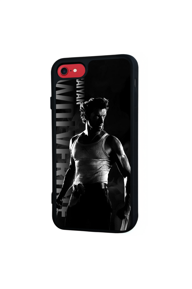 iPhone 8 Uyumlu Wolverine Tasarımlı Glossy Premium Kılıf