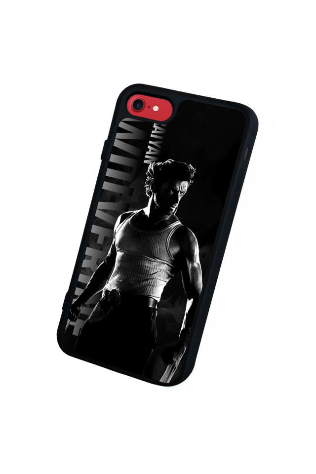 iPhone 8 Uyumlu Wolverine Tasarımlı Glossy Premium Kılıf