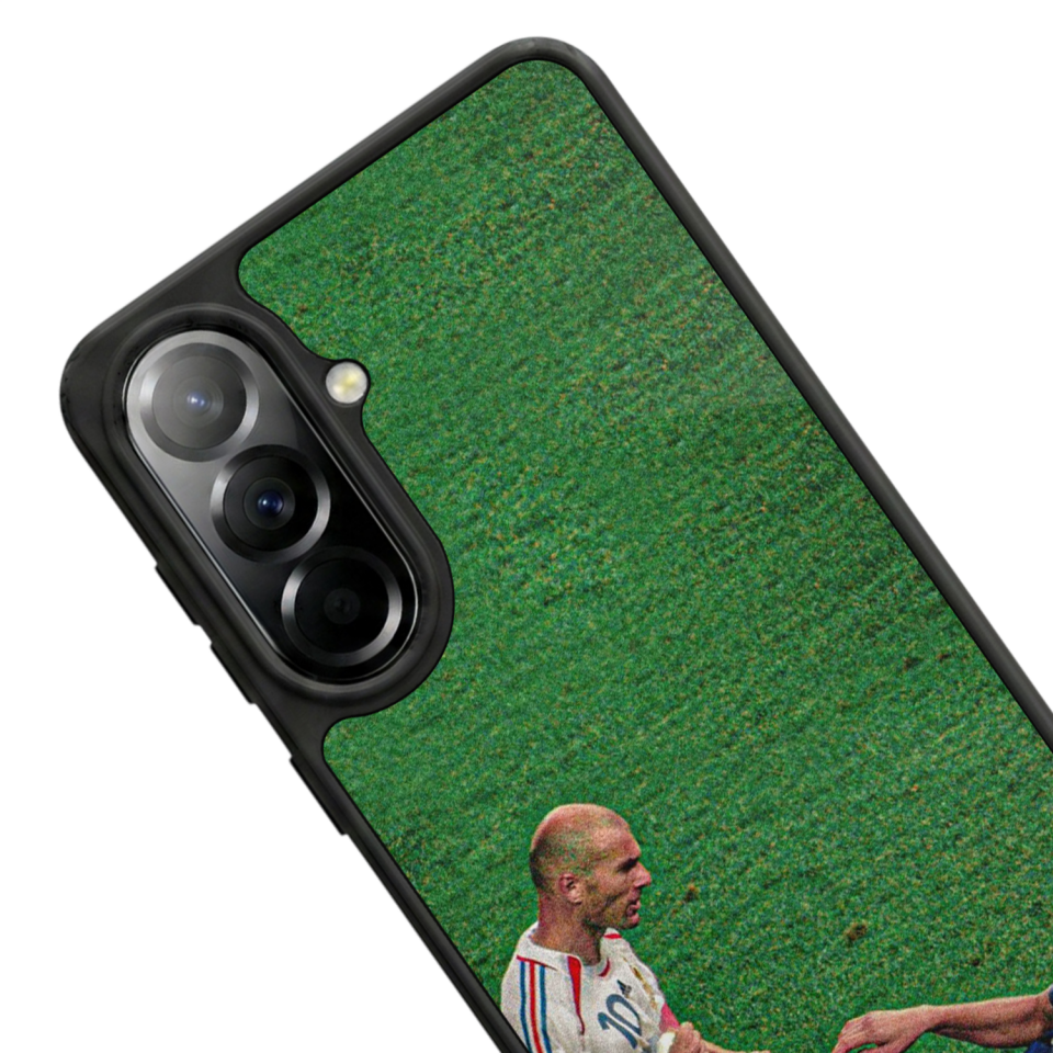 Samsung Galaxy A57 Uyumlu Zidane Tasarımlı Glossy Premium Kılıf