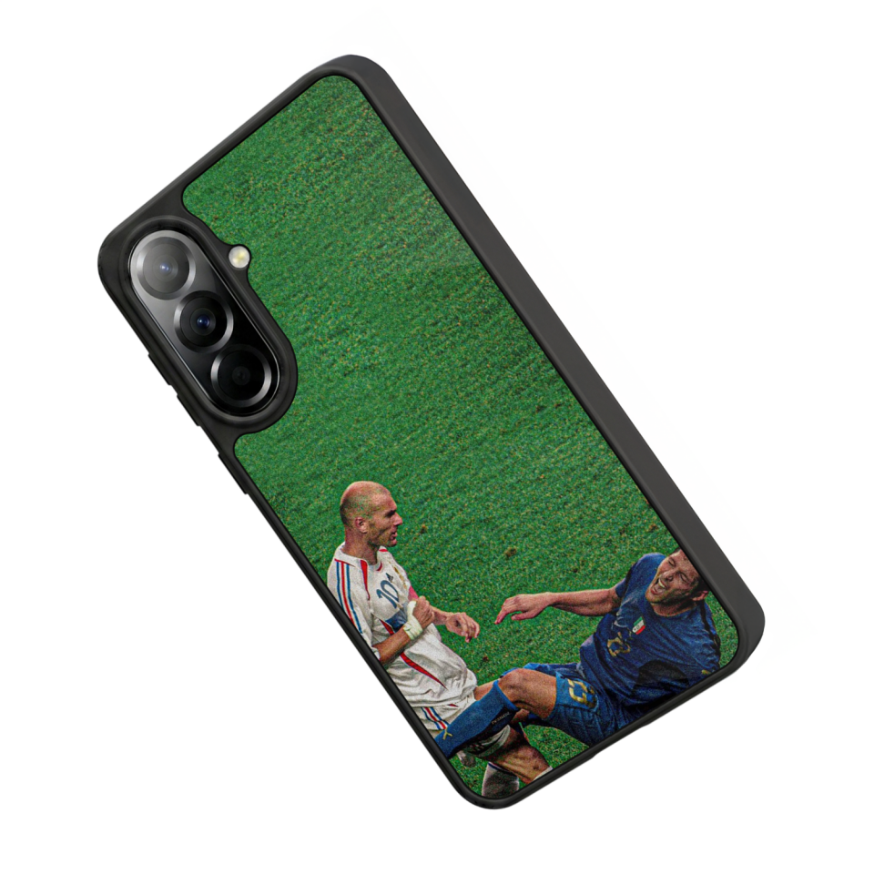 Samsung Galaxy A57 Uyumlu Zidane Tasarımlı Glossy Premium Kılıf