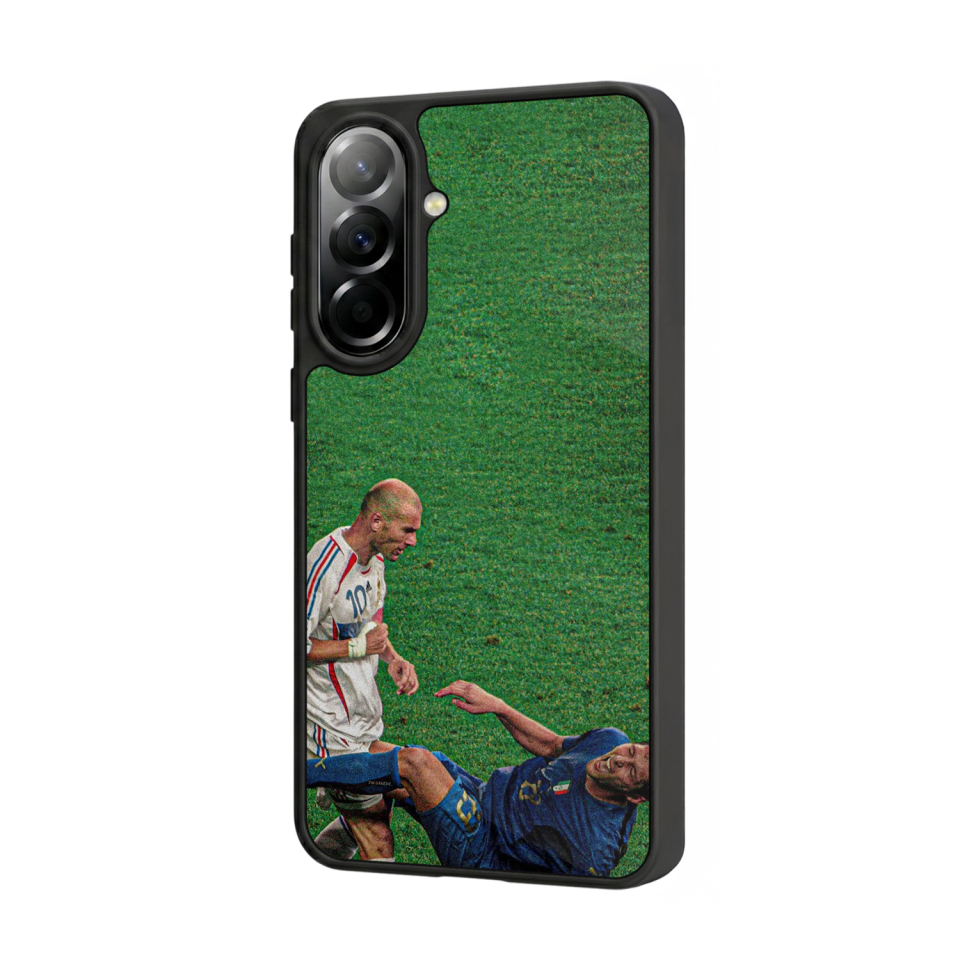 Samsung Galaxy A57 Uyumlu Zidane Tasarımlı Glossy Premium Kılıf