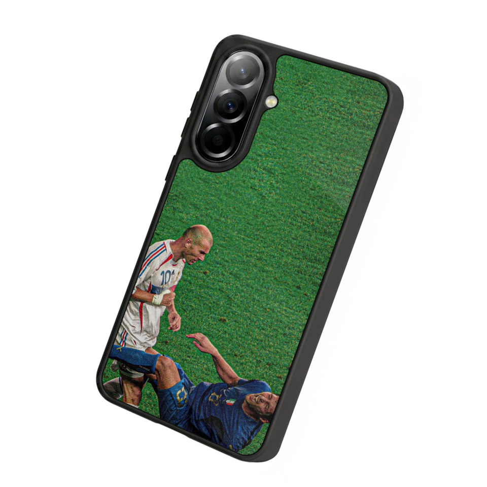 Samsung Galaxy A57 Uyumlu Zidane Tasarımlı Glossy Premium Kılıf