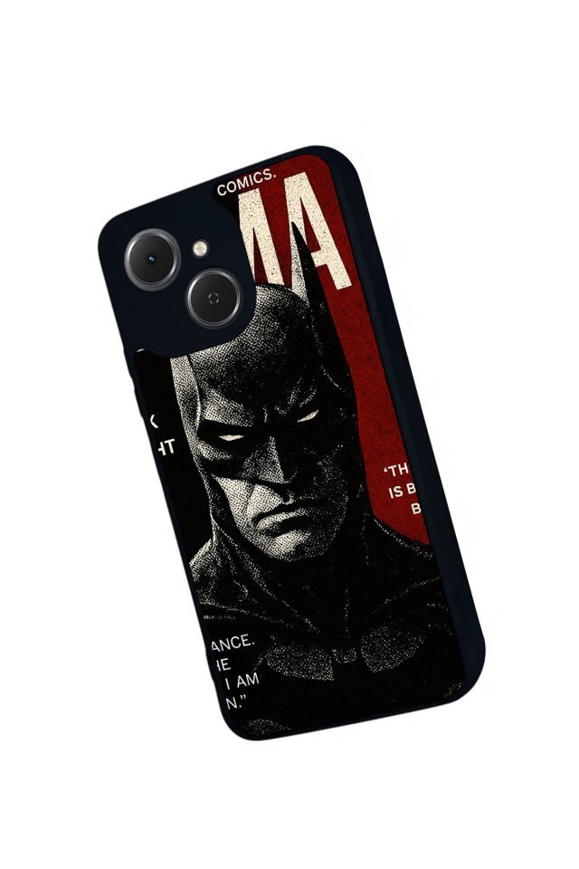 Tecno Spark 40C Uyumlu Batman Tasarımlı Glossy Premium Kılıf