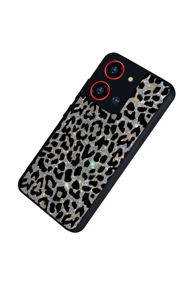 Reeder S19 Max Pro S ZOOM Uyumlu Hologram Leopar Tasarımlı Glossy Premium Kılıf