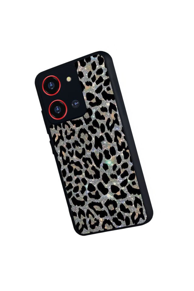 Reeder S19 Max Pro S ZOOM Uyumlu Hologram Leopar Tasarımlı Glossy Premium Kılıf