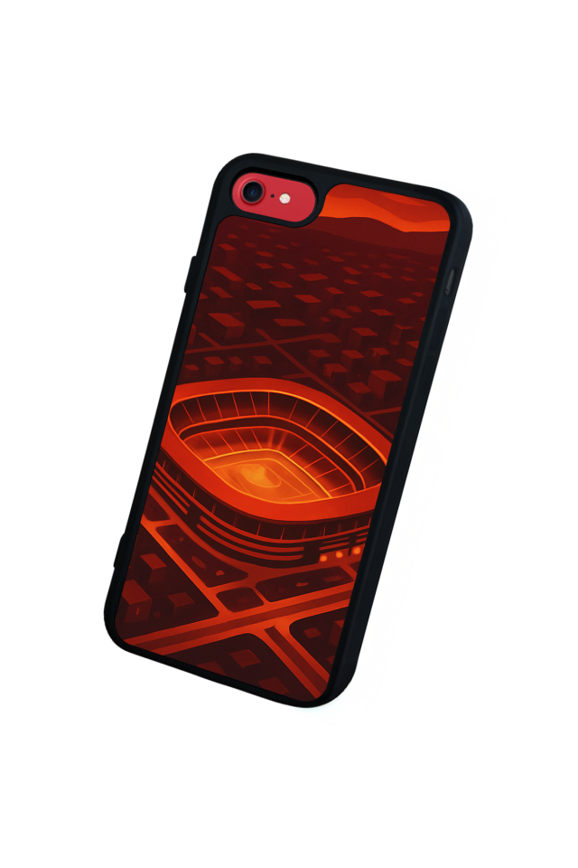 iPhone 8 Uyumlu Aslan Tasarımlı Glossy Premium Kılıf