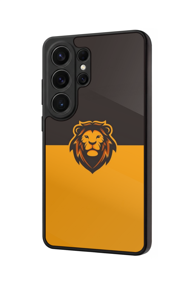 Samsung Galaxy S26 Ultra Uyumlu Aslan Tasarımlı Glossy Premium Kılıf