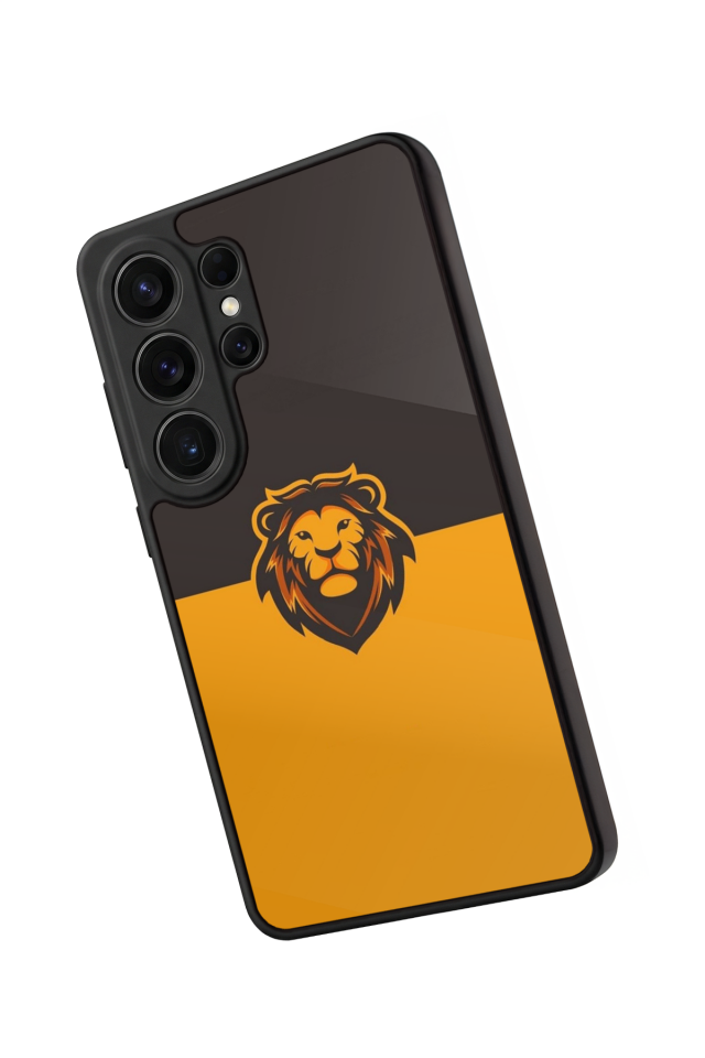 Samsung Galaxy S26 Ultra Uyumlu Aslan Tasarımlı Glossy Premium Kılıf