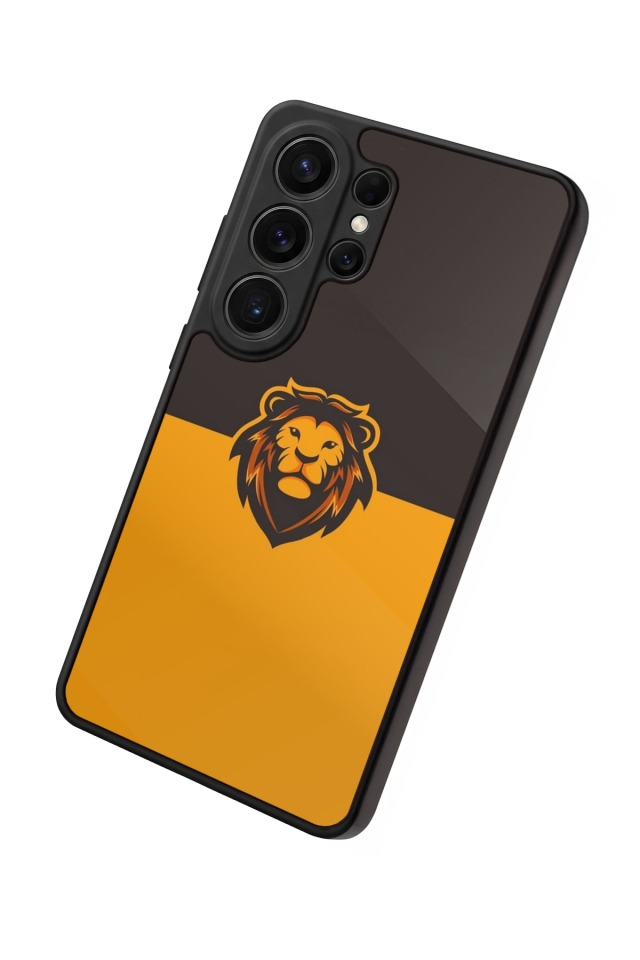 Samsung Galaxy S26 Ultra Uyumlu Aslan Tasarımlı Glossy Premium Kılıf
